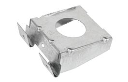 Cross connector for ceiling profiles single side