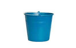 Elastic bucket with handle blue colour 16 ltr