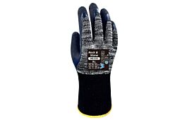 Gloves latex coated Wonder Grip ROCK & STONE  WG-333  size 9/L black